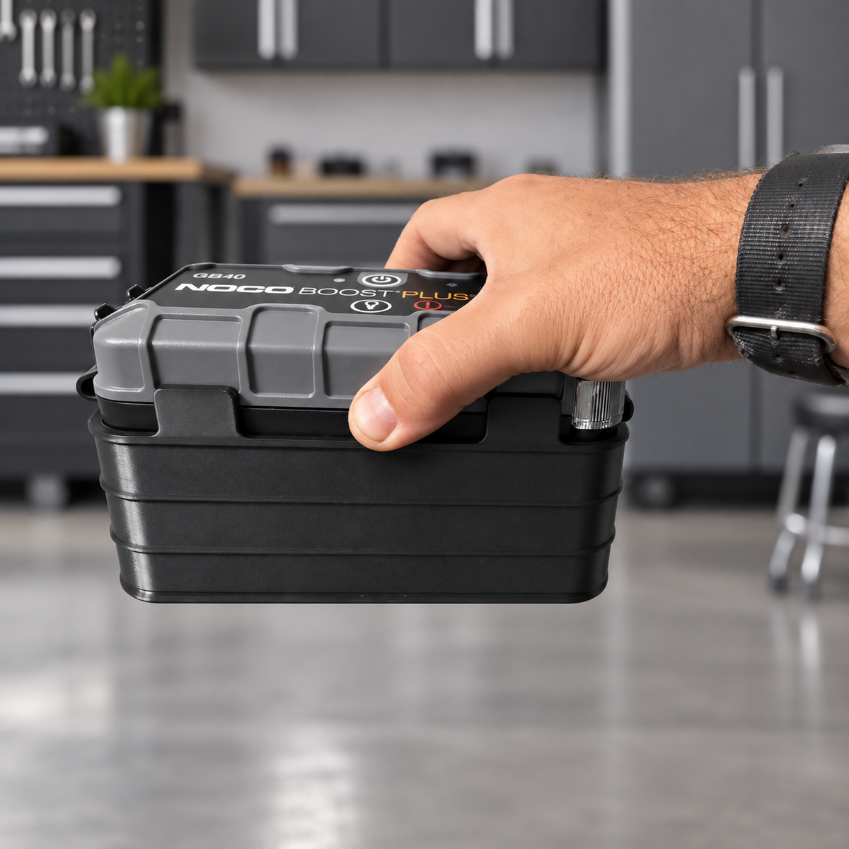 Cable & Clamp Storage Box – Compatible with NOCO GB40
