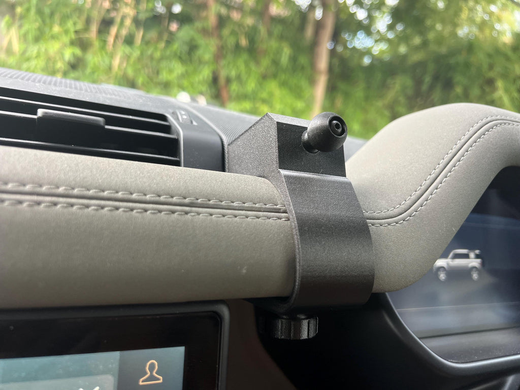 Dash Mount 17mm, 20mm and 1" Ball Head Mount for Land Rover Defender L663