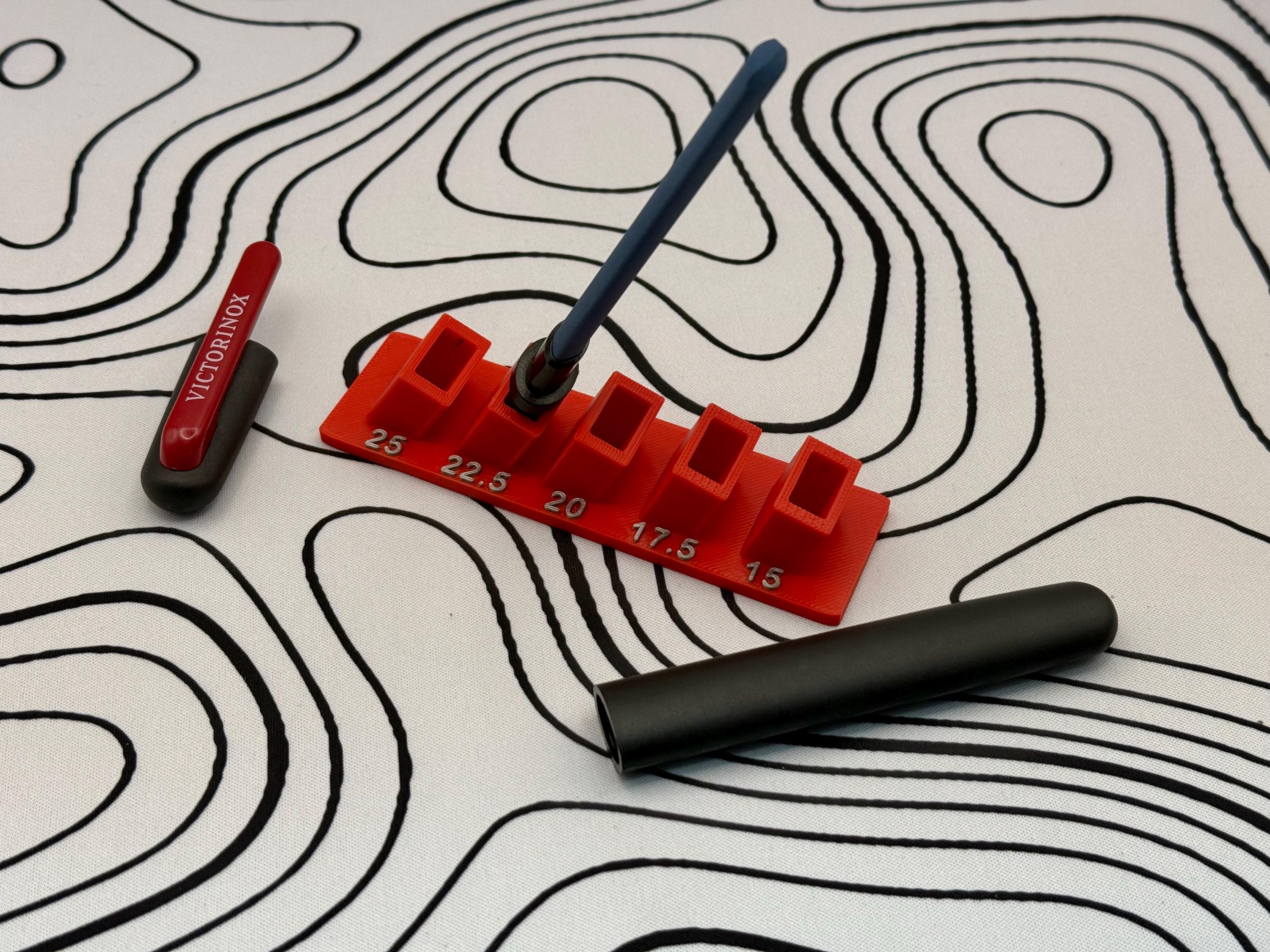 Sharpening Angle Guide for Victorinox Dual Sharpener, 5-Angle Sharpening Jig