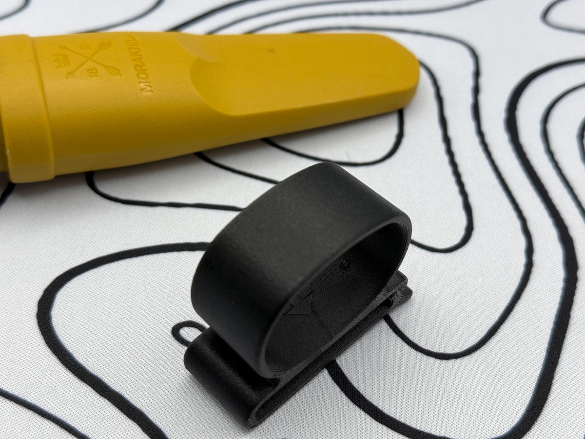 Morakniv Eldris Horizontal Carry Clip, Morakniv Eldris Scout Carry Clip, Eldris Horizontal Mount, Morakniv Eldris Sheath, Belt Attachment