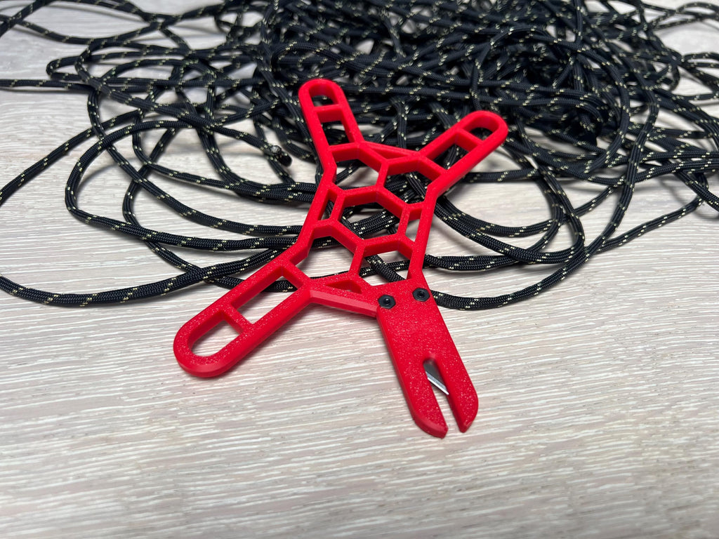 SpoolX Paracord Winder | Parachute Rope Spool Holder | Paracord Spool Tool | Paracord Winder | Outdoor Rope Organizer | Camping Cord Winder