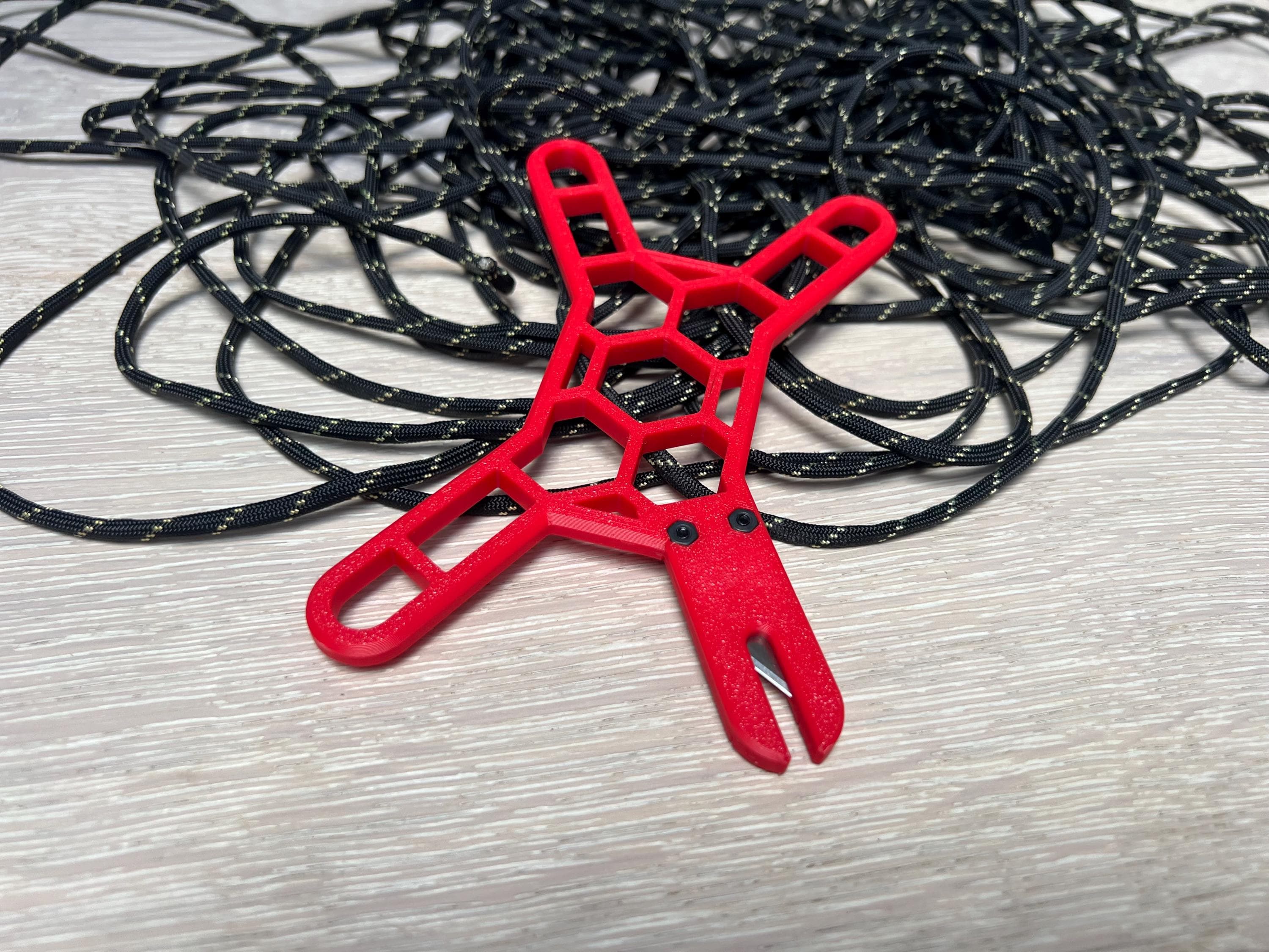 SpoolX Paracord Winder | Parachute Rope Spool Holder | Paracord Spool Tool | Paracord Winder | Outdoor Rope Organizer | Camping Cord Winder