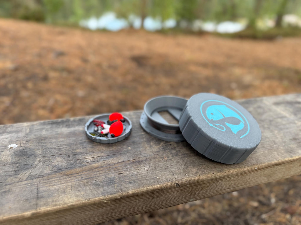 FishPod Pocket Fishing Kit | Compact Hand Reel for Camping, Survival & Bushcraft – UK Made