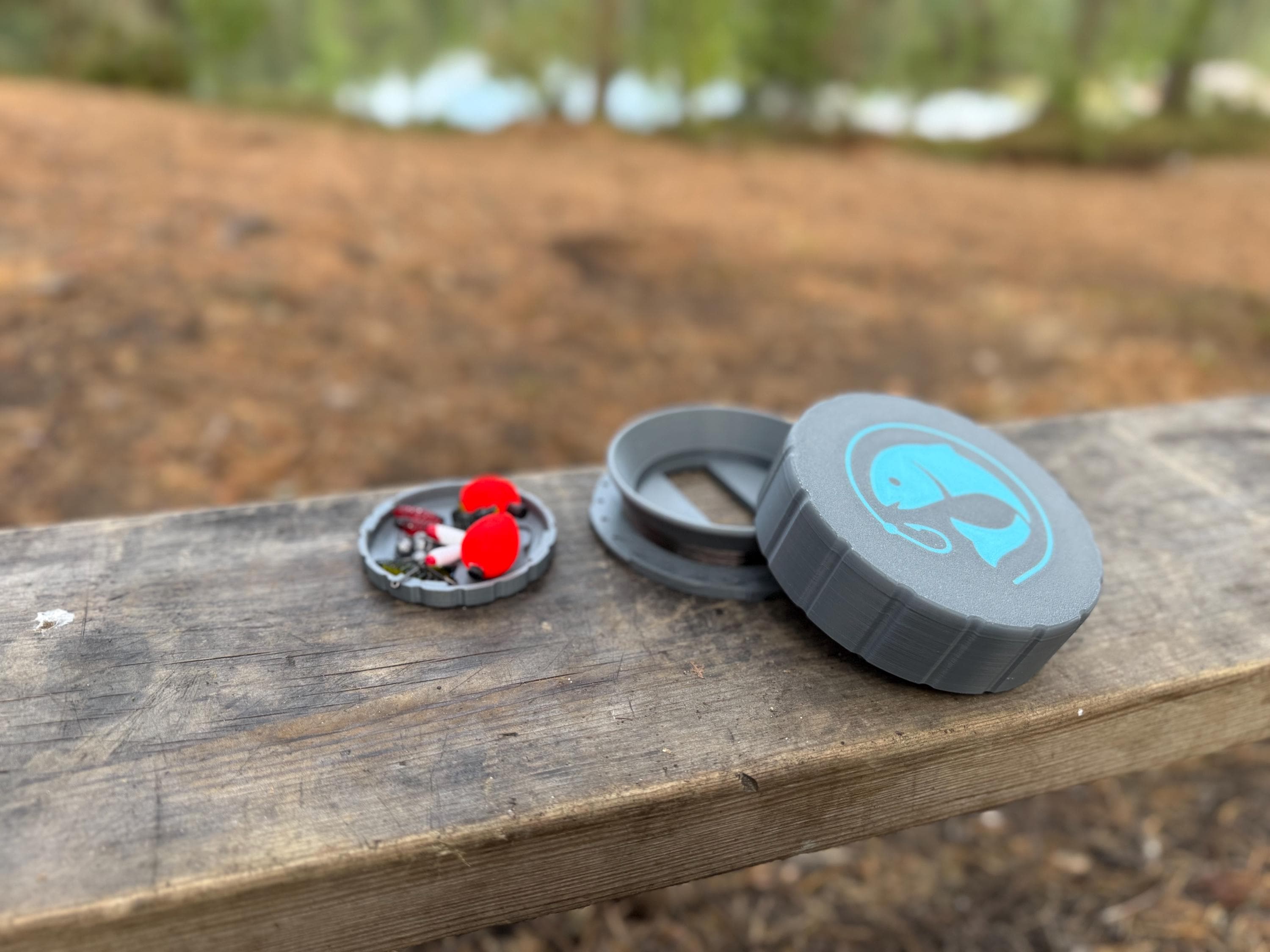 FishPod Pocket Fishing Kit | Compact Hand Reel for Camping, Survival & Bushcraft – UK Made