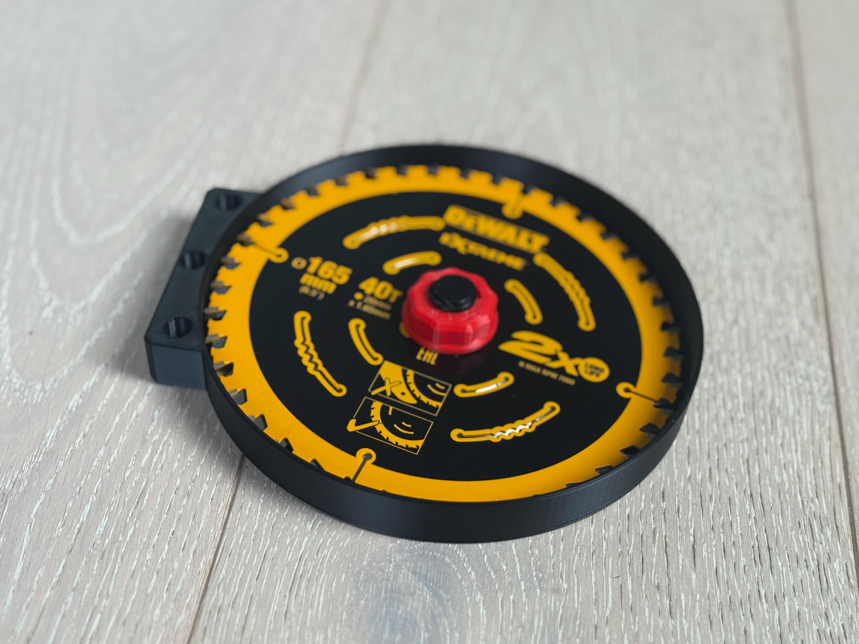 Circular Saw Blade Holder, 165mm 6 1/2" Blade Organiser