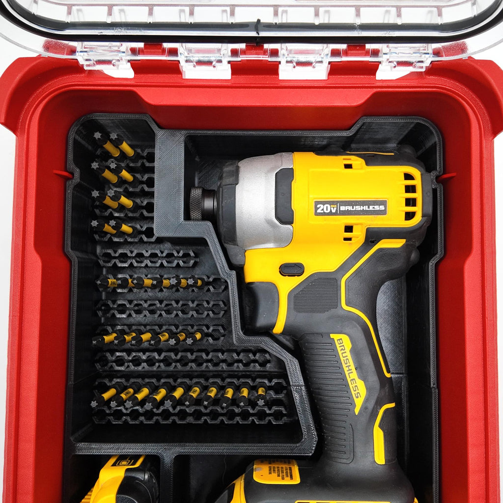 Dewalt 18v 20v Brushless Impact (DCF809) Organizer for Milwaukee Compact Packout