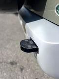Tow Eye Cover for Land Rover Defender L663 Chequer Plate, Defender 2020 Tow Hook Cover, A pair of covers for the rear recovery loops