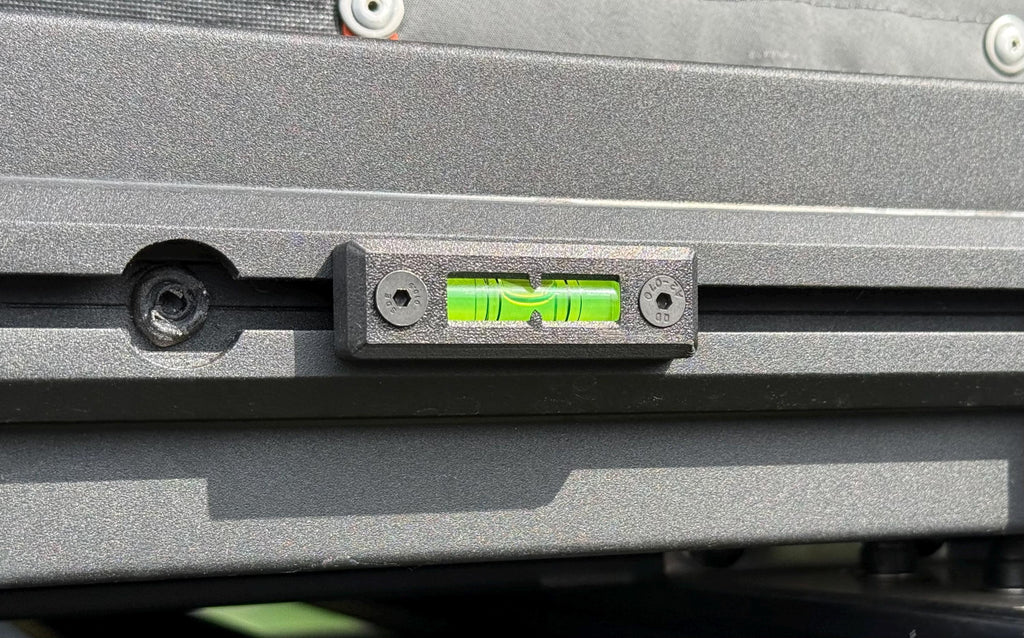 RTT Bubble Level Kit | UK-Made Rooftop Tent Spirit Levels for Overlanding