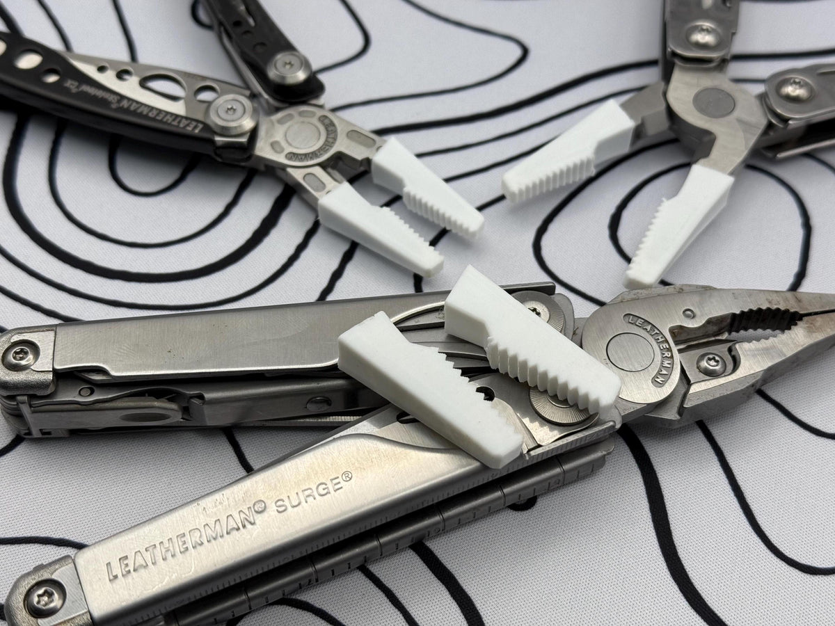 Leatherman Soft Jaws, Protective Jaws for Leatherman Surge, Wave, Sceletool, etc, UK Made