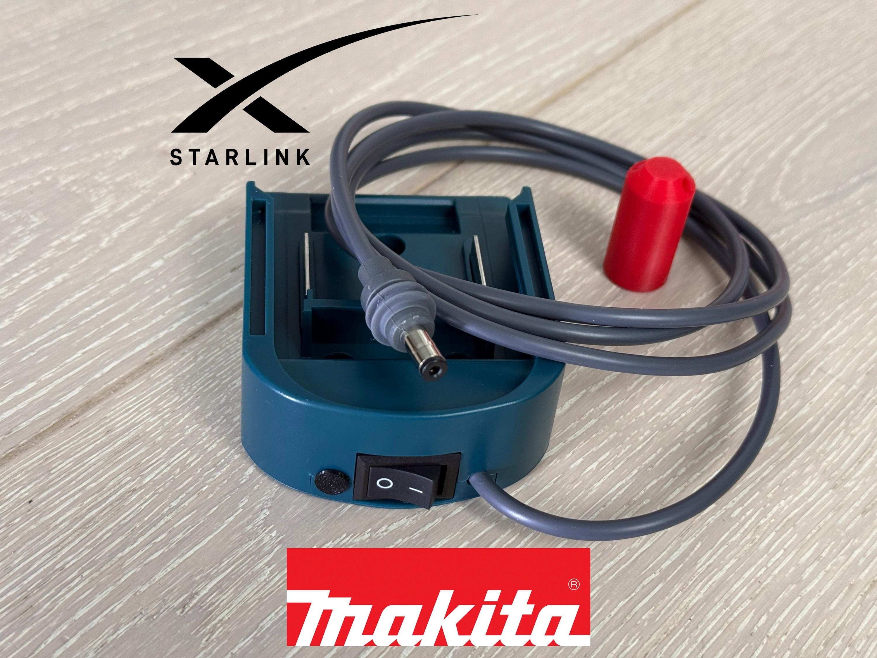 Starlink Mini To Makita 18v Battery Power Supply Adapter | Starlink Mini Makita Battery Adapter | Off-Grid Power for Starlink Mini