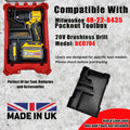 Dewalt 18v 20v Brushless Drill (DCD794) Organizer for Milwaukee Compact Packout