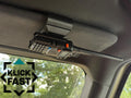 KlickFast Radio Sun Visor Mount | Mobile Radio Holder for Car, Truck