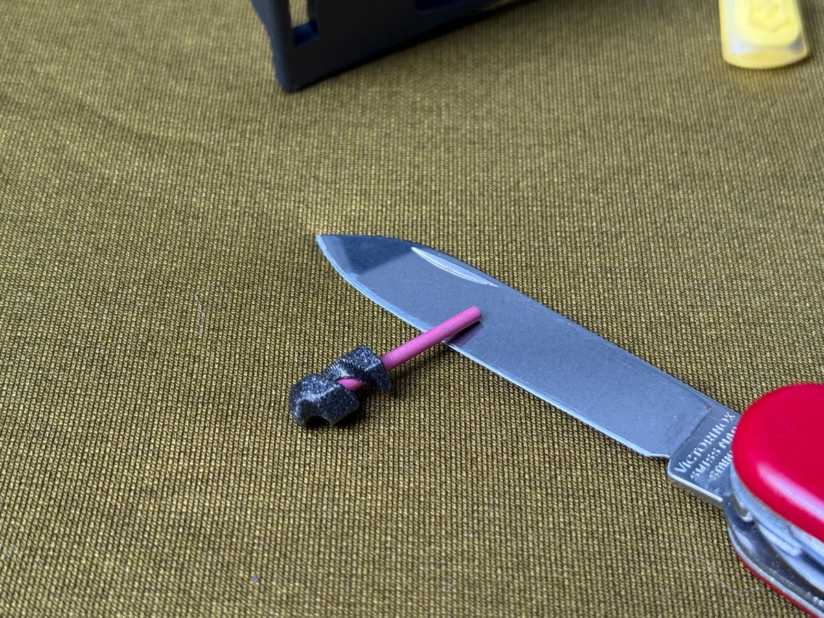 SharpenAnt – Ceramic Sharpening Rod for Victorinox | Mini Sharpener for Corkscrew