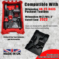 Milwaukee M12 3" 2522 Cut Off Tool 76mm INSERT for Packout Single Organizer