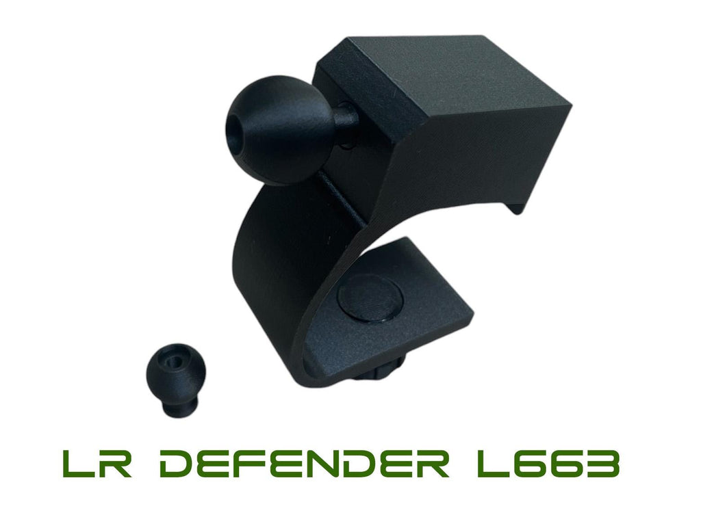 Dash Mount 17mm, 20mm and 1" Ball Head Mount for Land Rover Defender L663