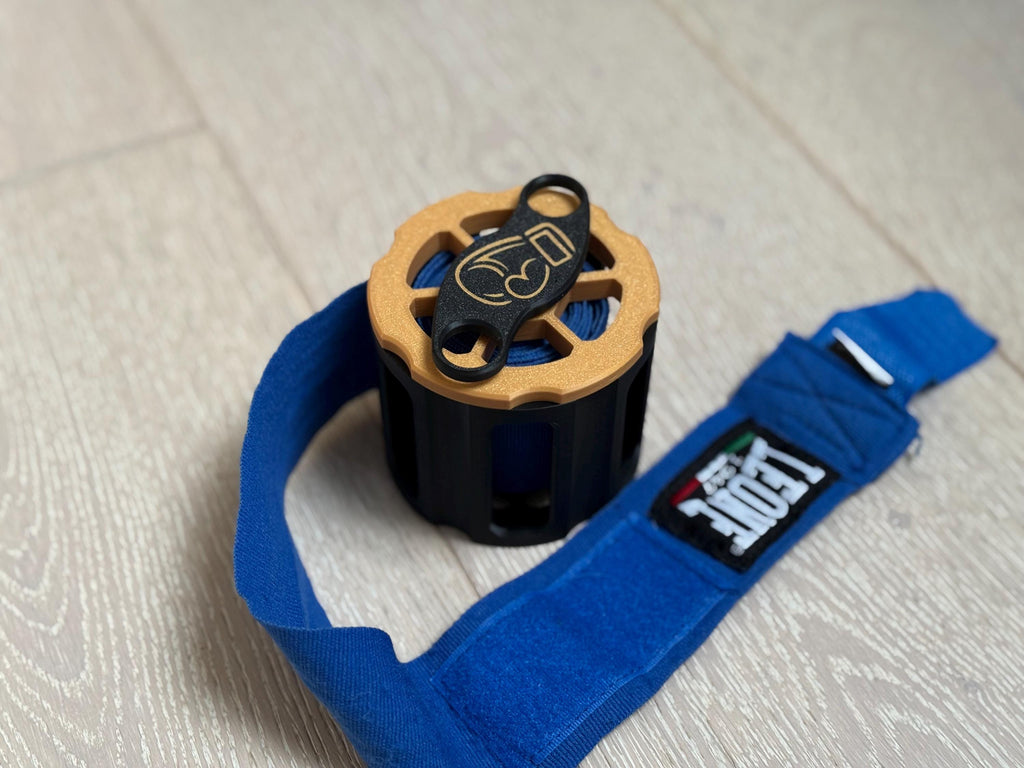 Portable Hand Wrap Roller for Boxing, MMA & Muay Thai Ergonomic Speed Wrap Winder