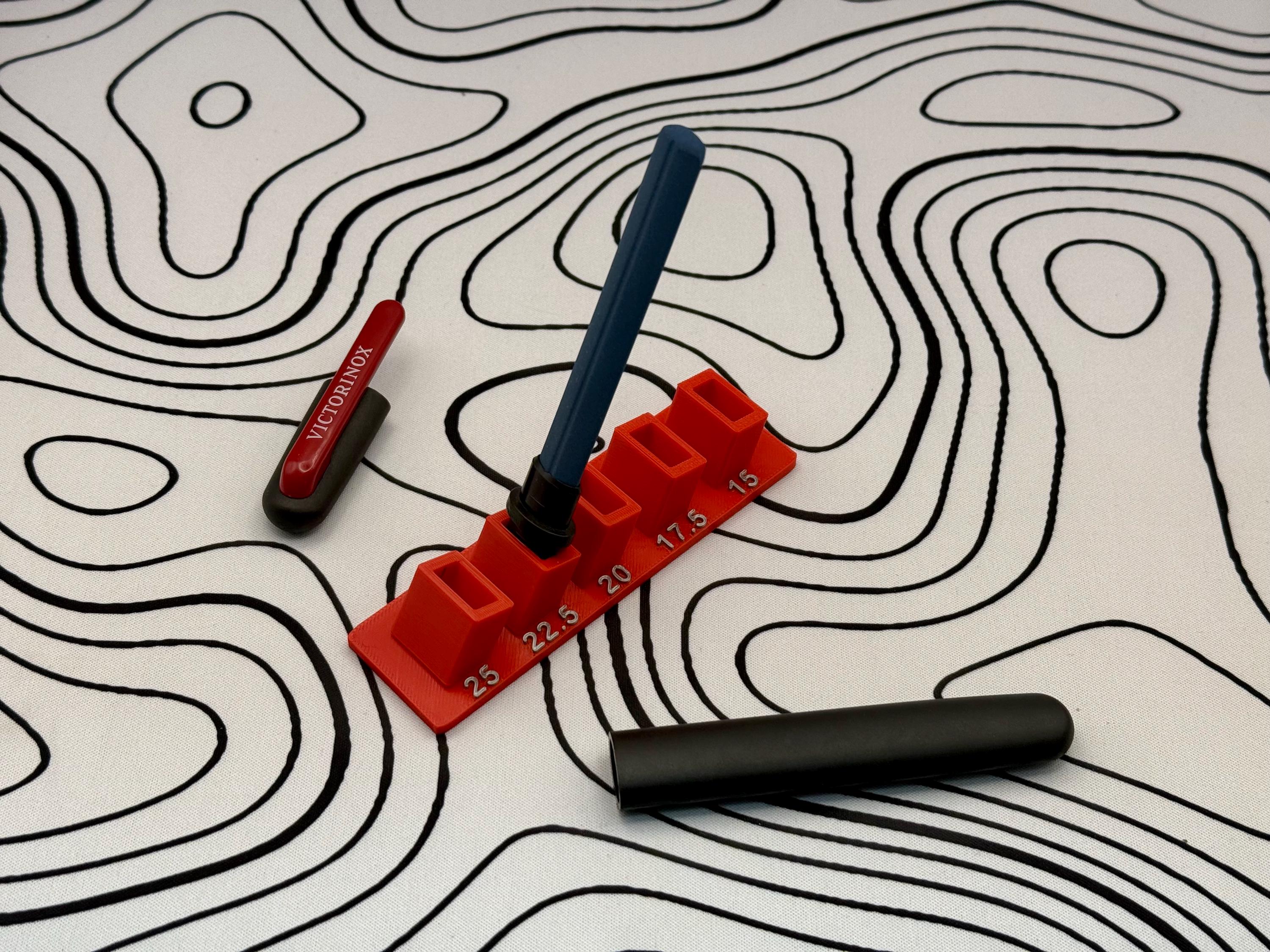 Sharpening Angle Guide for Victorinox Dual Sharpener, 5-Angle Sharpening Jig