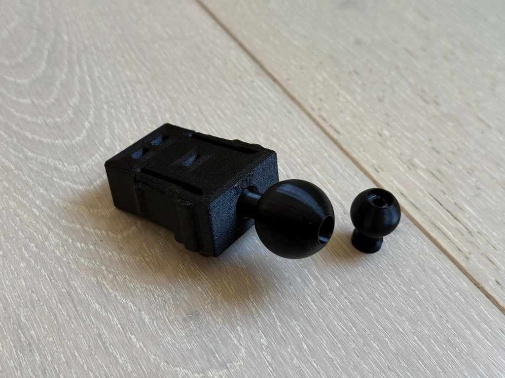 Click & Go to 17mm, 20mm and 1" Ball Head Rest Adapter for Land Rover Jaguar Base