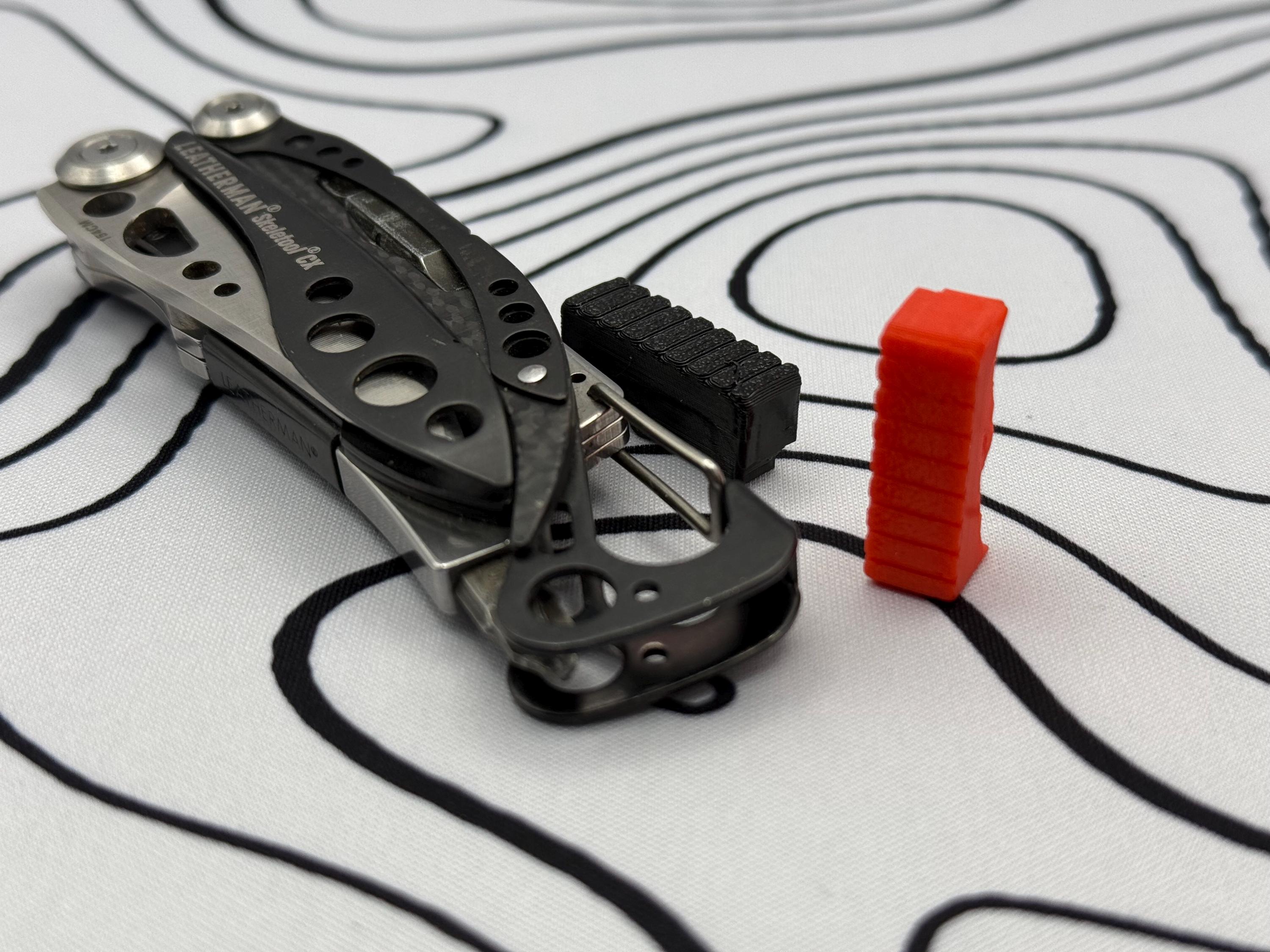 Leatherman Skeletool Striker Head MOD, Skeletool Hammer Head Upgrade