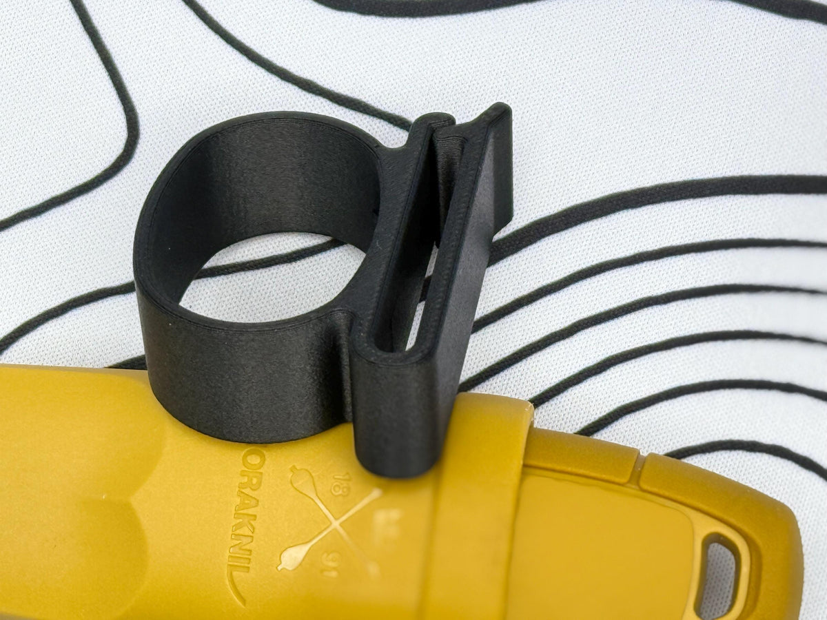 Morakniv Eldris Horizontal Carry Clip, Morakniv Eldris Scout Carry Clip, Eldris Horizontal Mount, Morakniv Eldris Sheath, Belt Attachment