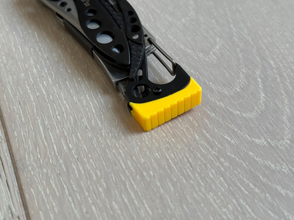Leatherman Skeletool Striker Head MOD V2, Skeletool Hammer Head Upgrade, Upgrade for Leatherman Skeletool, Pack of Two, UK Made
