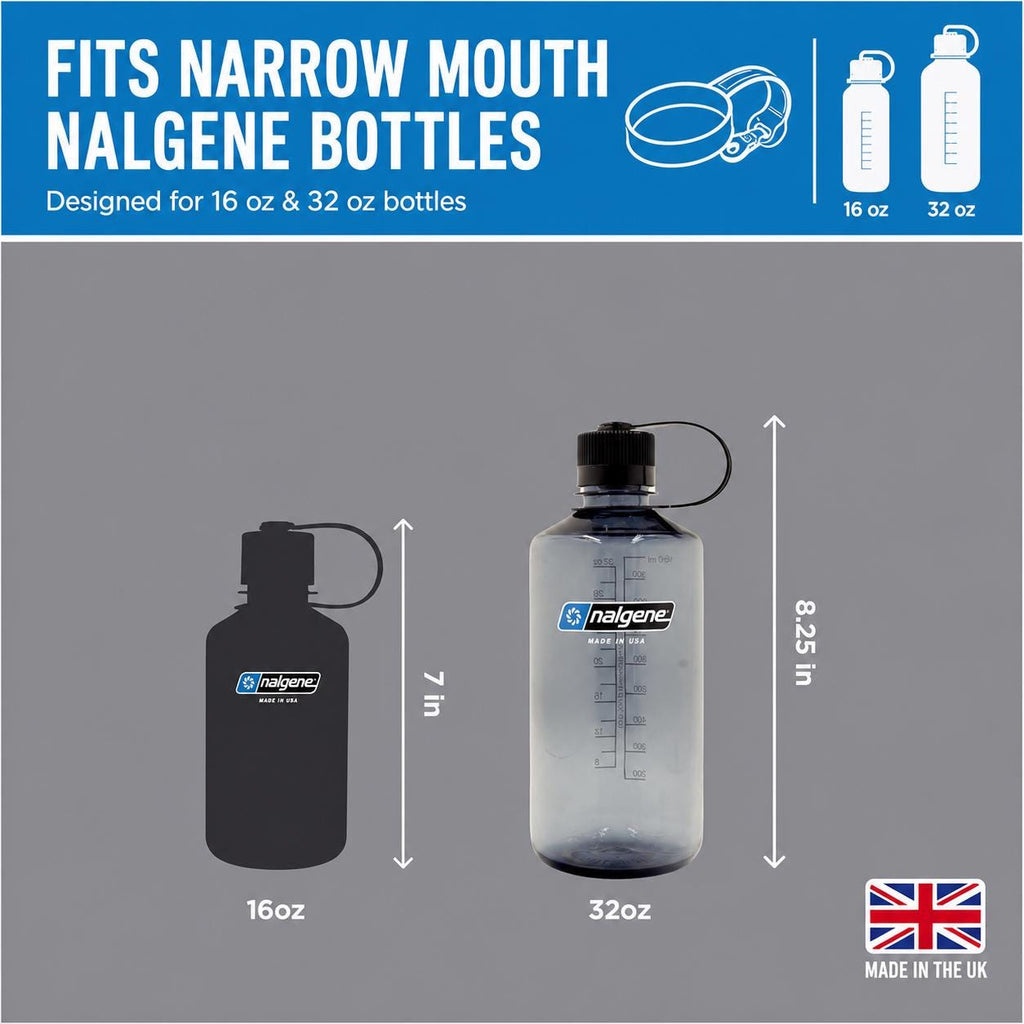 Nalgene Clip | Nalgene Carabiner Mount | Nalgene Bottle Loop | Narrow Mouth Nalgene Carabiner Attachment