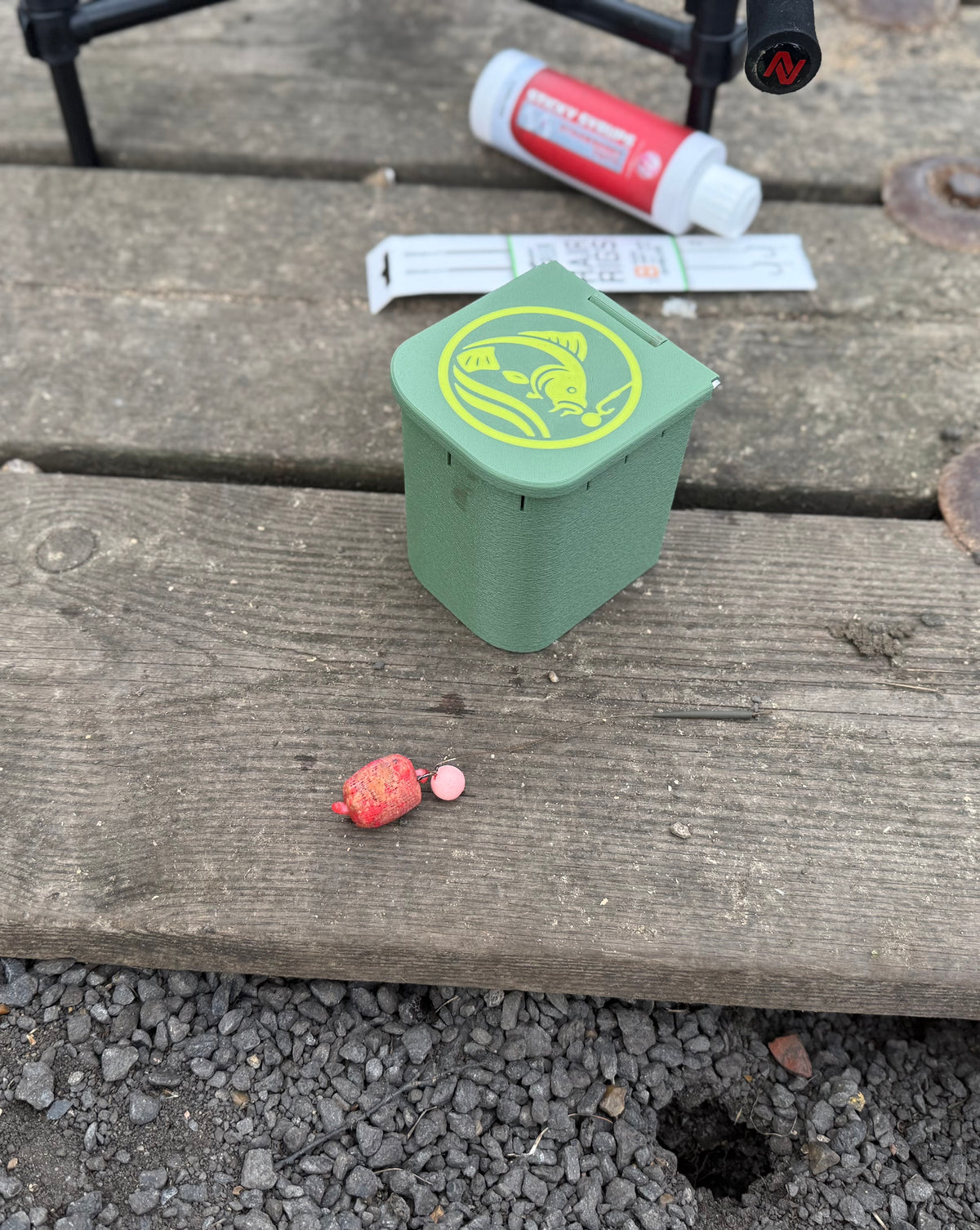 Carp Fishing Bait Dip Box