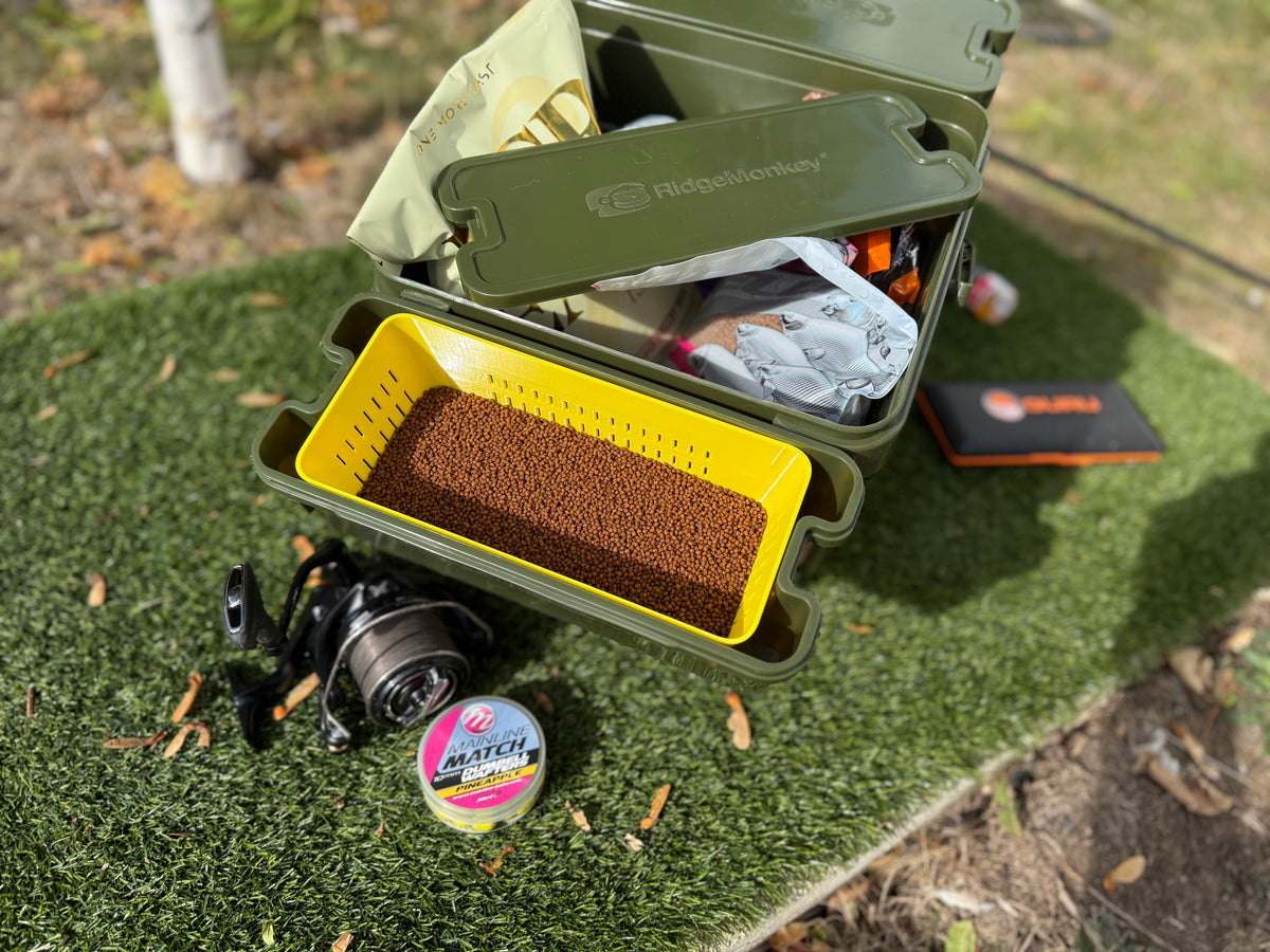 Pellet and Bait Strainer Sieve for RidgeMonkey Modular Bucket Trays