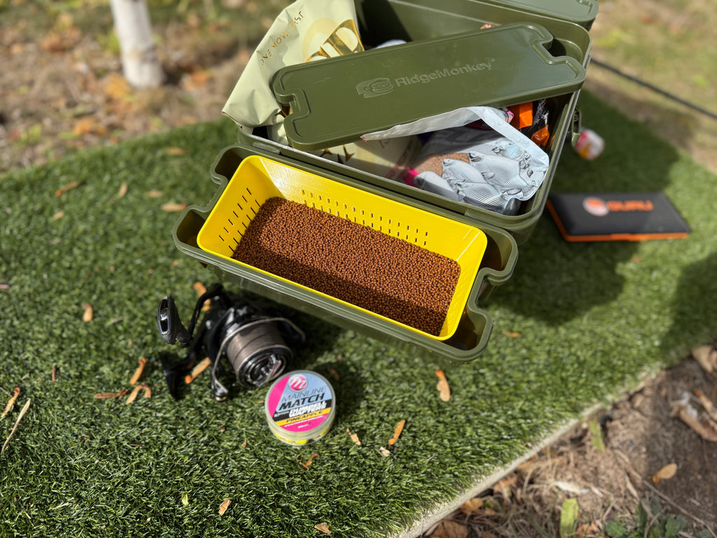 Pellet and Bait Strainer Sieve for RidgeMonkey Modular Bucket Trays