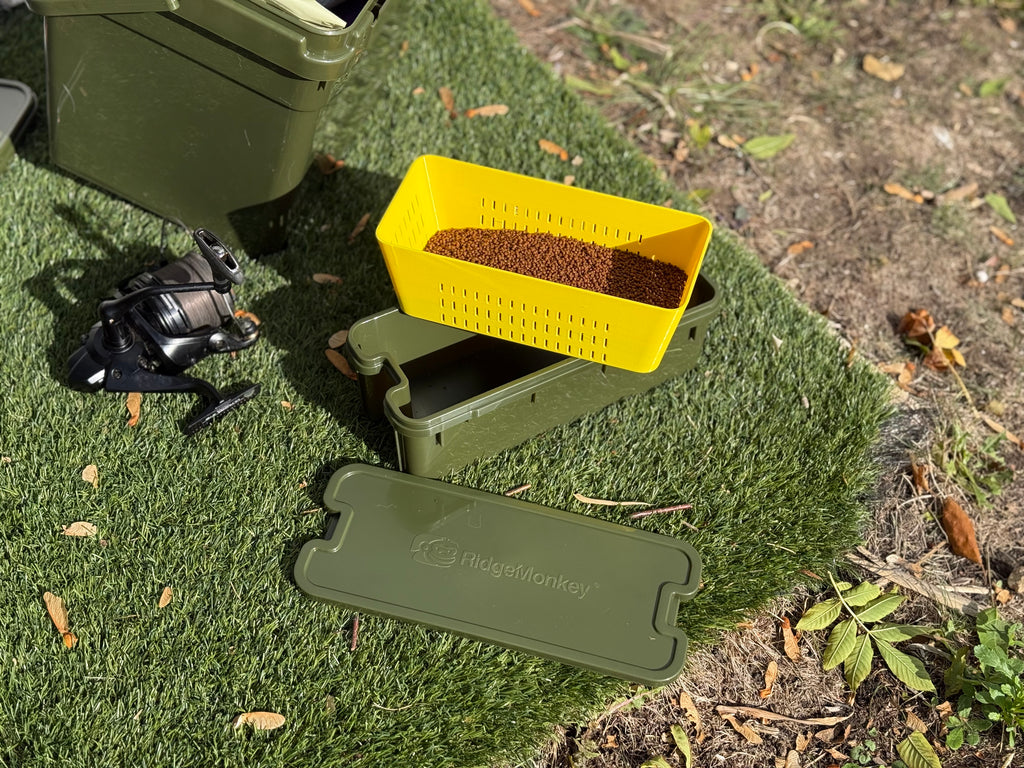 Pellet and Bait Strainer Sieve for RidgeMonkey Modular Bucket Trays