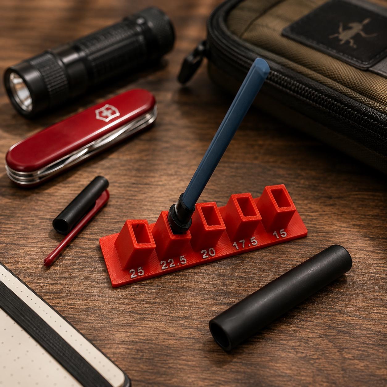 Sharpening Angle Guide for Victorinox Dual Sharpener, 5-Angle Sharpening Jig