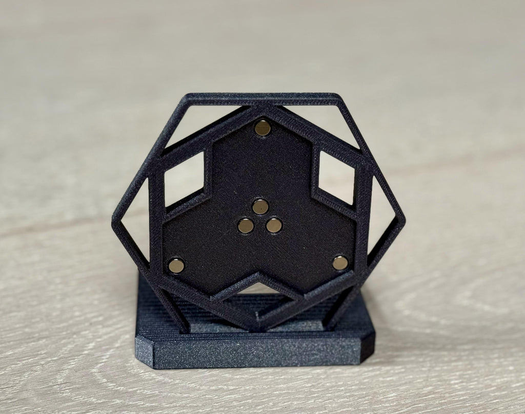 2026 Trifecta Hex Medal Display Holder Spartan Race Desktop Stand UK Made