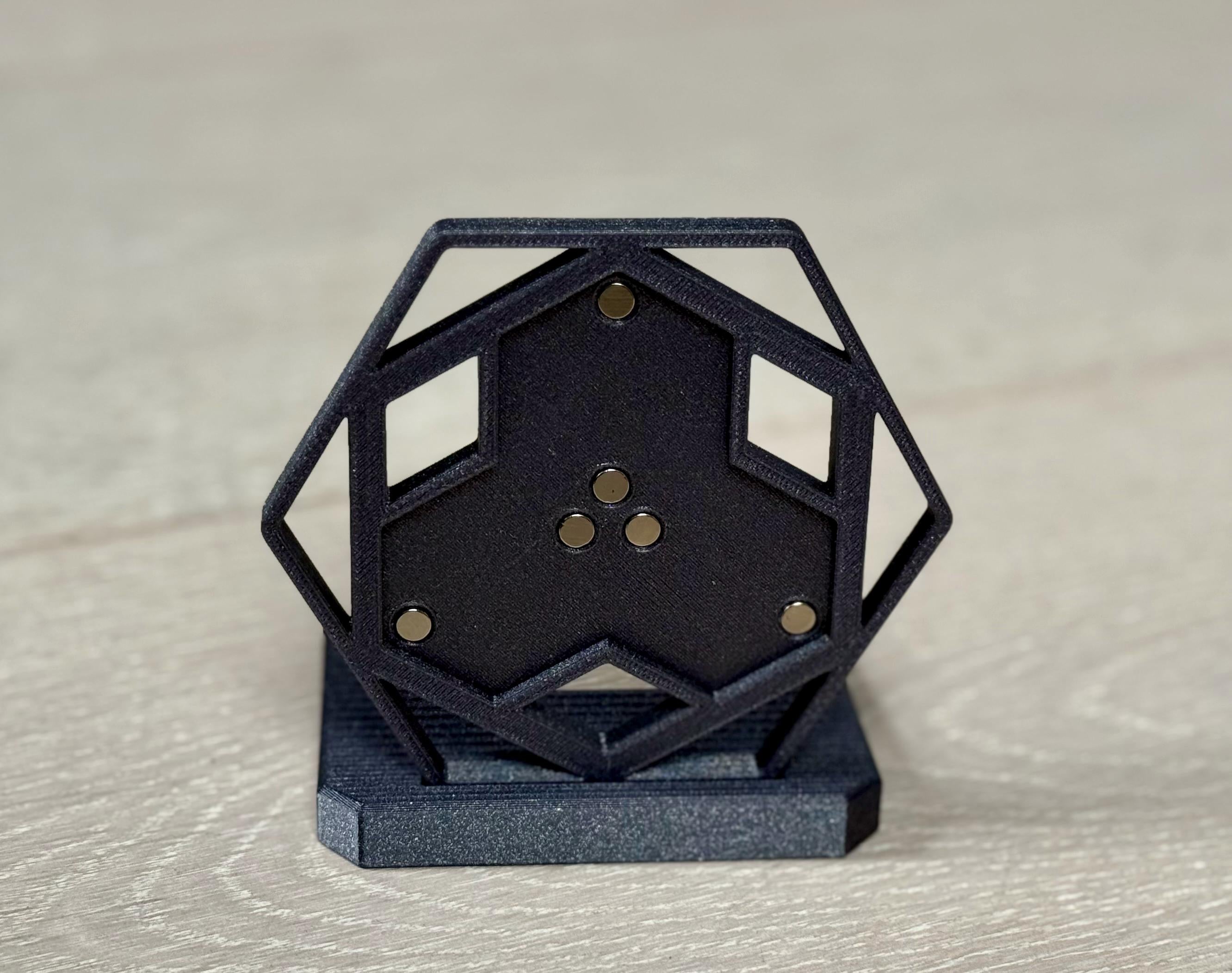 2026 Trifecta Hex Medal Display Holder Spartan Race Desktop Stand UK Made