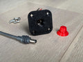 Starlink Mini DC Cable Weatherproof Female Socket- Panel Mount,  5.5 x 2.1mm 2-Pole DC Power Jack Female 14AWG Heavy Duty
