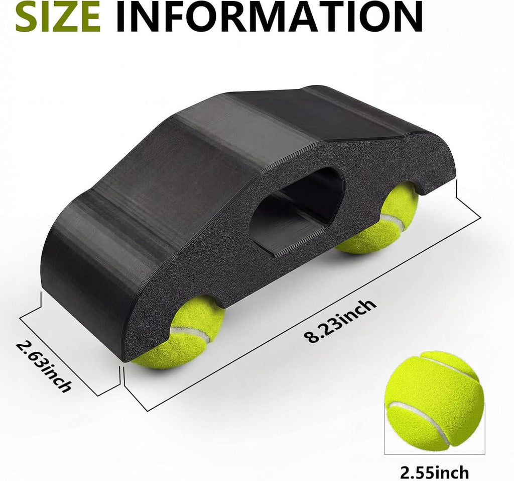 Rocker Feet Adapter for Wahoo KICKR CORE 2, Tennis ball feet, Rocker Plate, Noise Reduction