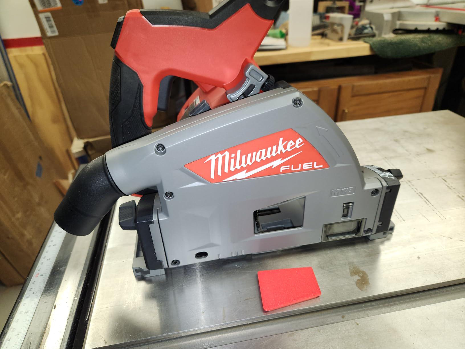 Milwaukee M18 Track Saw Arbor Cover - For Improved Dust Collection, Milwaukee Track Saw Arbor Cover