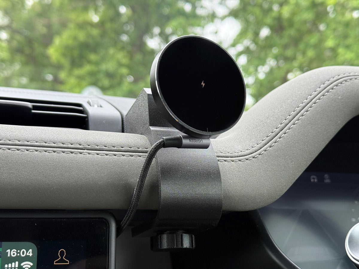 Wireless Magnetic Phone Holder Charger for Land Rover Defender L663, Phone Charger for Land Rover Defender L663