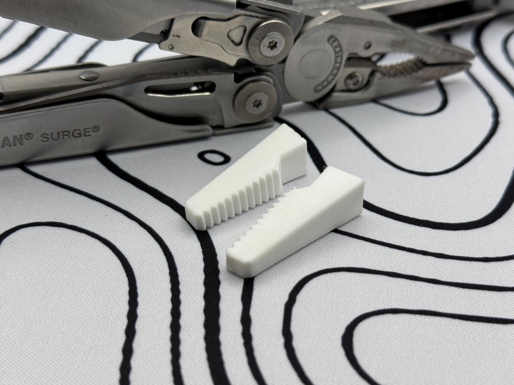 Leatherman Soft Jaws, Protective Jaws for Leatherman Surge, Wave, Sceletool, etc, UK Made