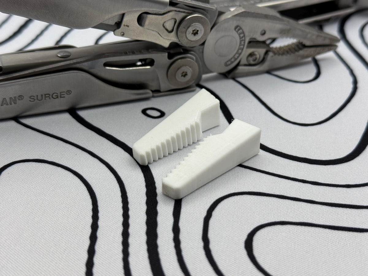 Leatherman Soft Jaws, Protective Jaws for Leatherman Surge, Wave, Sceletool, etc, UK Made