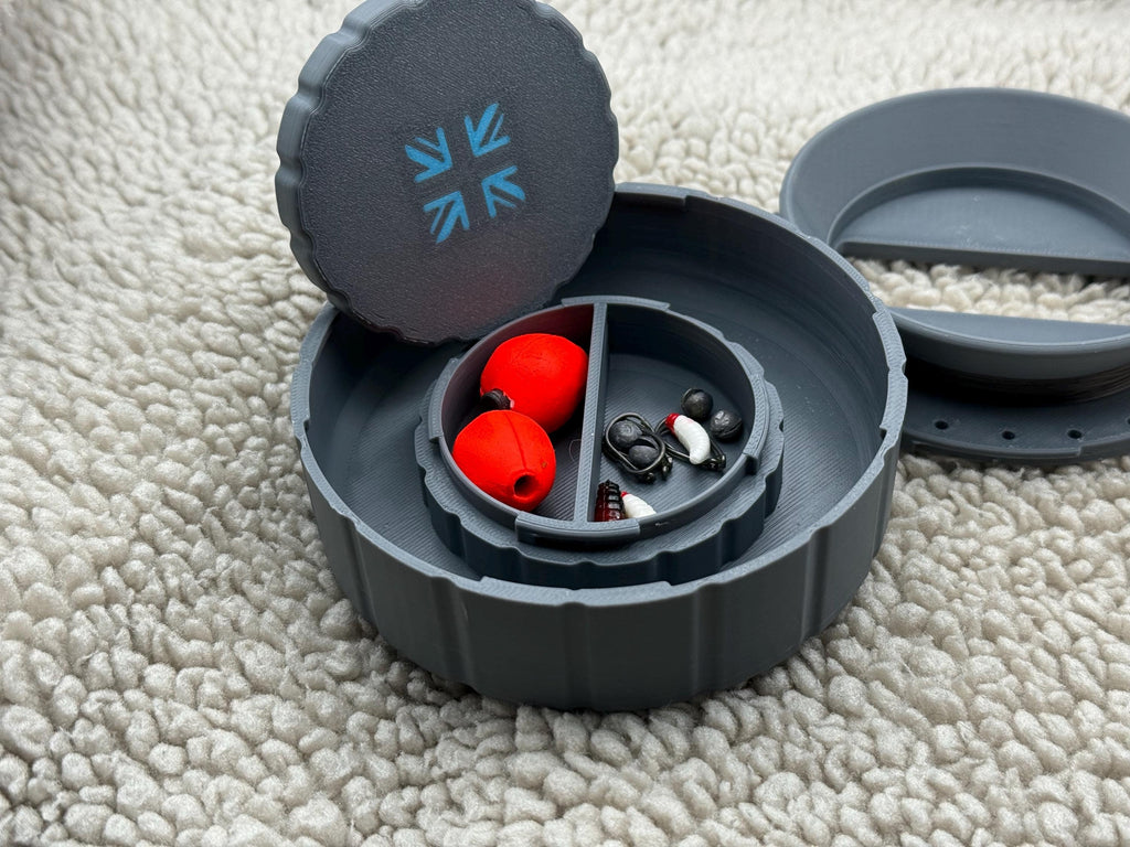 FishPod Pocket Fishing Kit | Compact Hand Reel for Camping, Survival & Bushcraft – UK Made