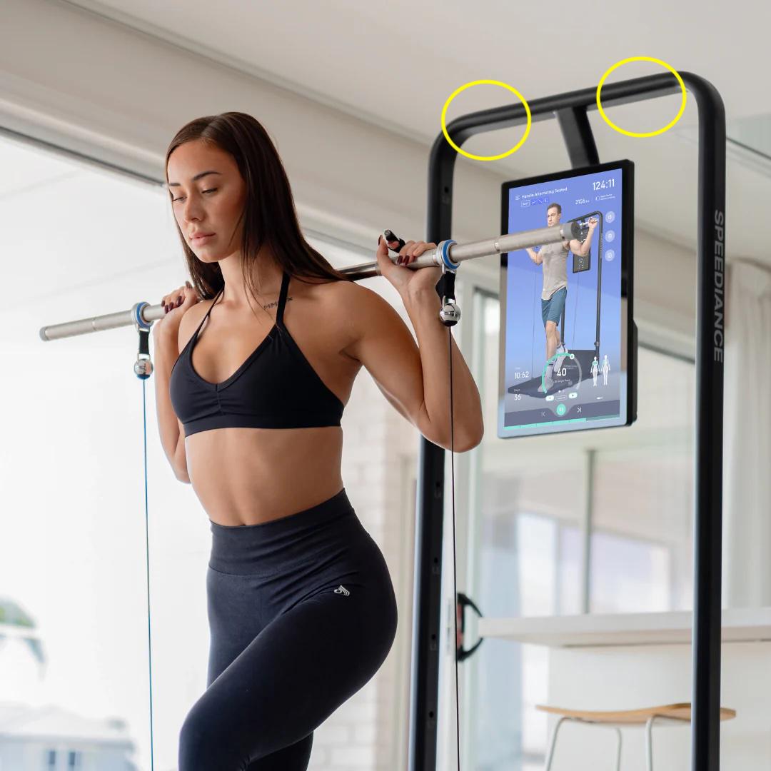 Speediance Gym Monster Accessory Holder  Barbell Stand | GymMonster Organizer for Attachments