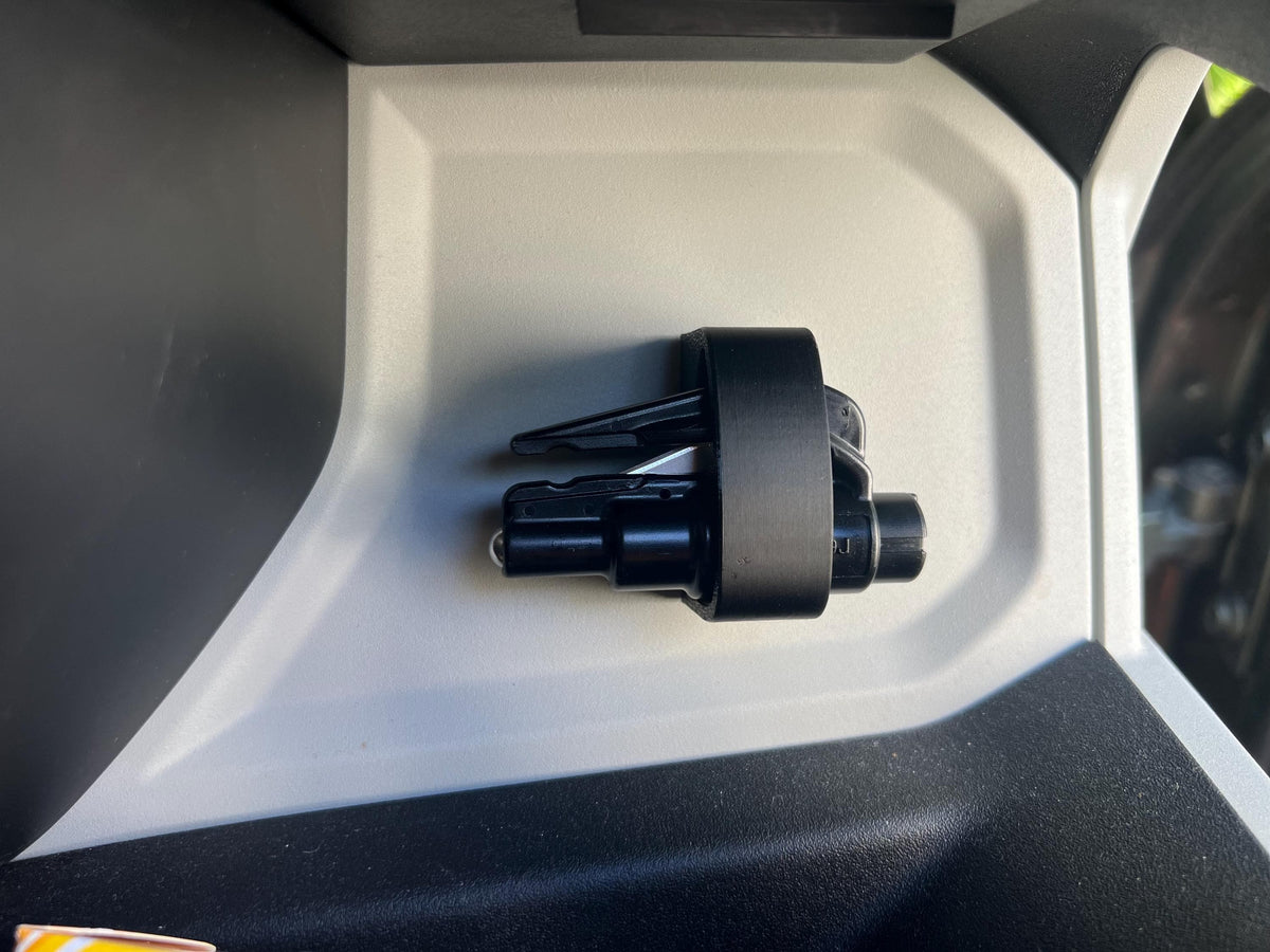 ResqMe Tool Holder, ResqMe Car Clip, Resqme Car Escape Tool Holder, Resqme Escape Tool Mount