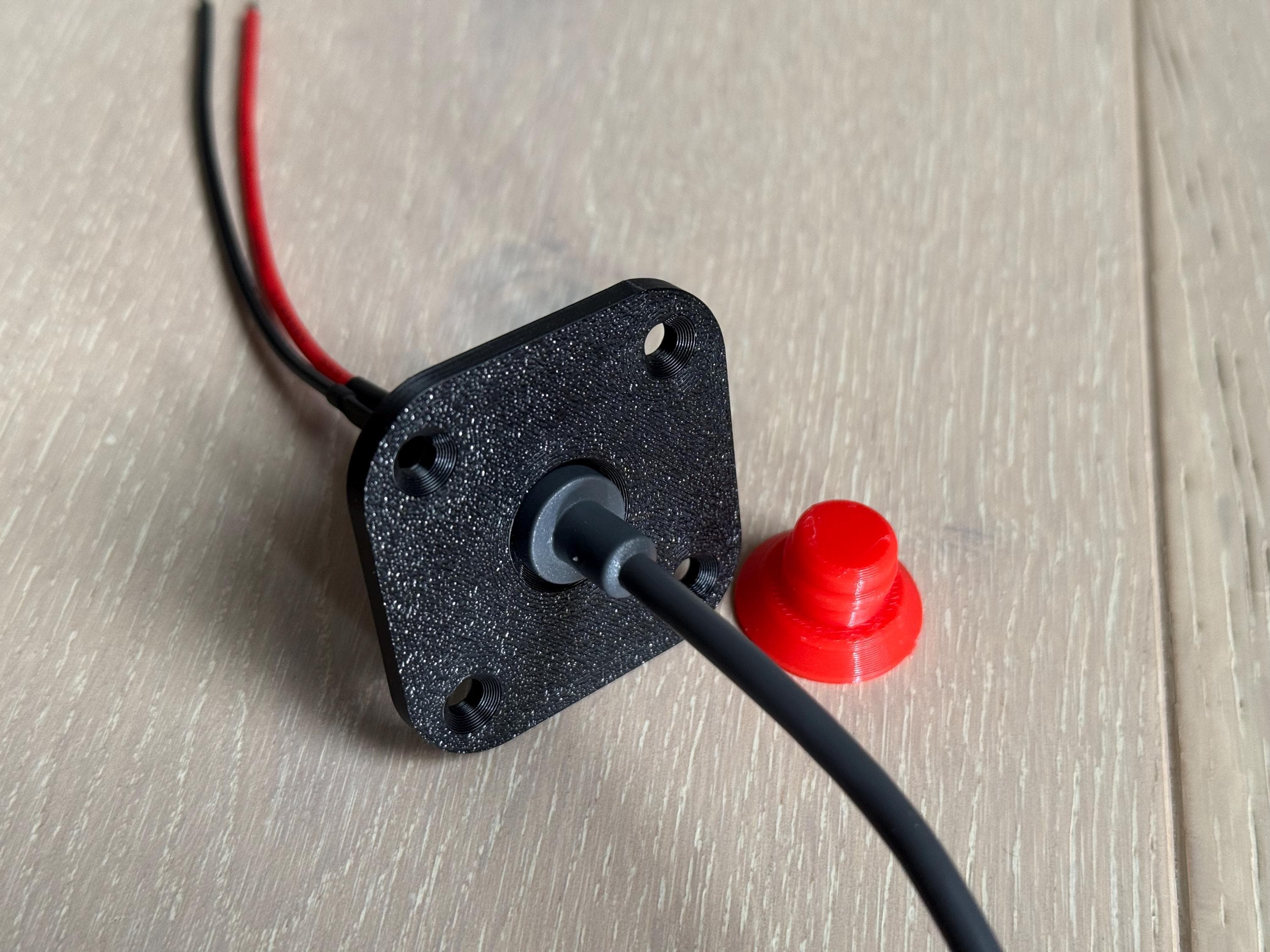 Starlink Mini DC Cable Weatherproof Female Socket- Panel Mount,  5.5 x 2.1mm 2-Pole DC Power Jack Female 14AWG Heavy Duty