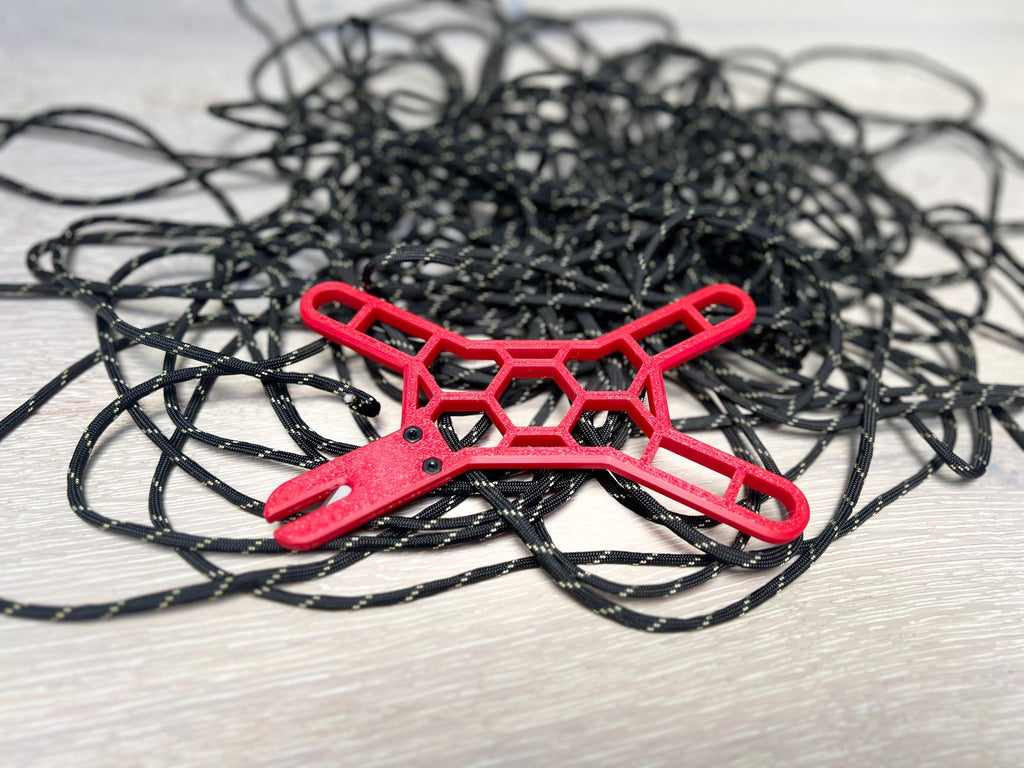 SpoolX Paracord Winder | Parachute Rope Spool Holder | Paracord Spool Tool | Paracord Winder | Outdoor Rope Organizer | Camping Cord Winder
