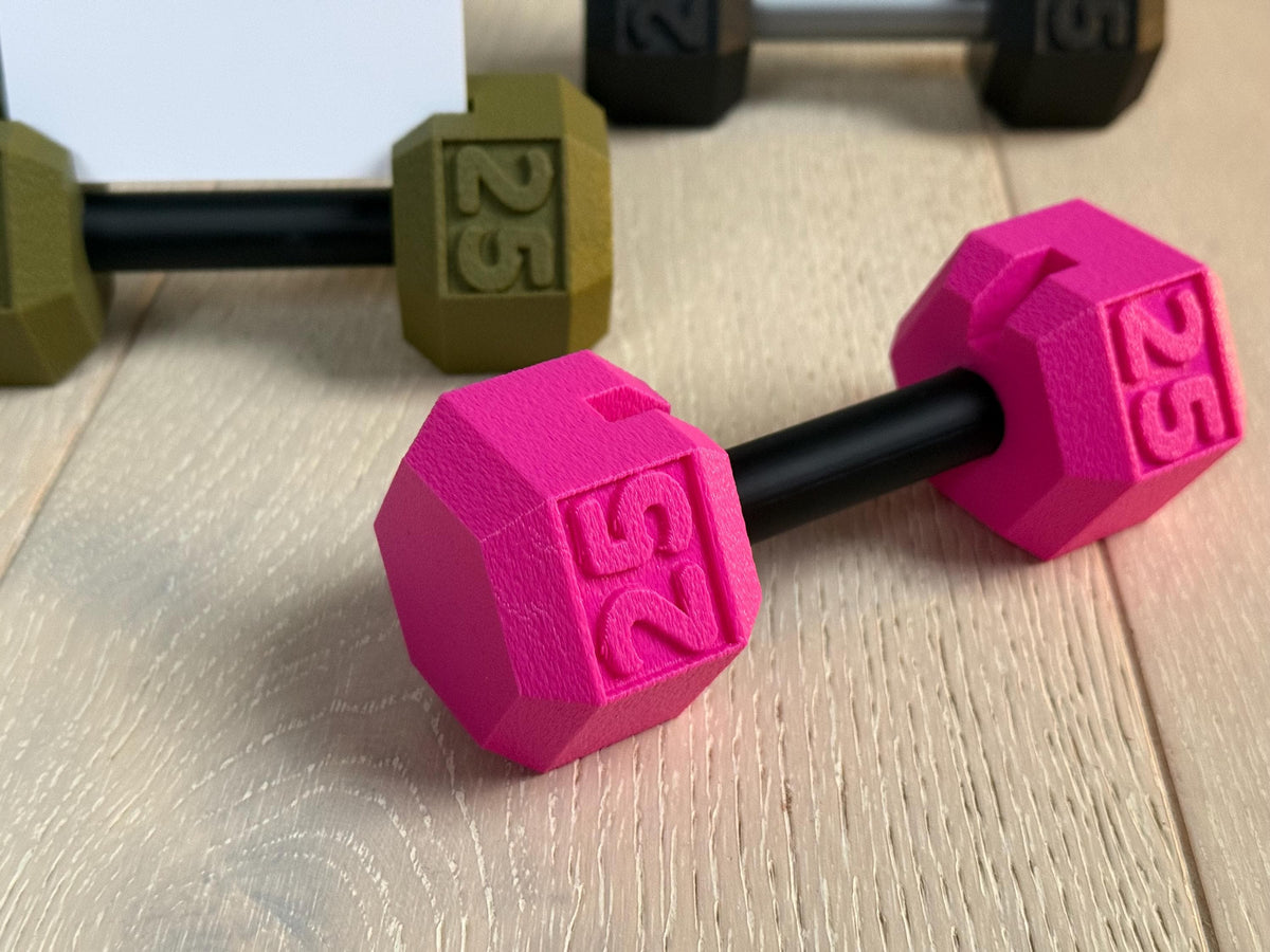 Dumbbell Business Card Holder | Personal Trainer Gift | Gym Gift