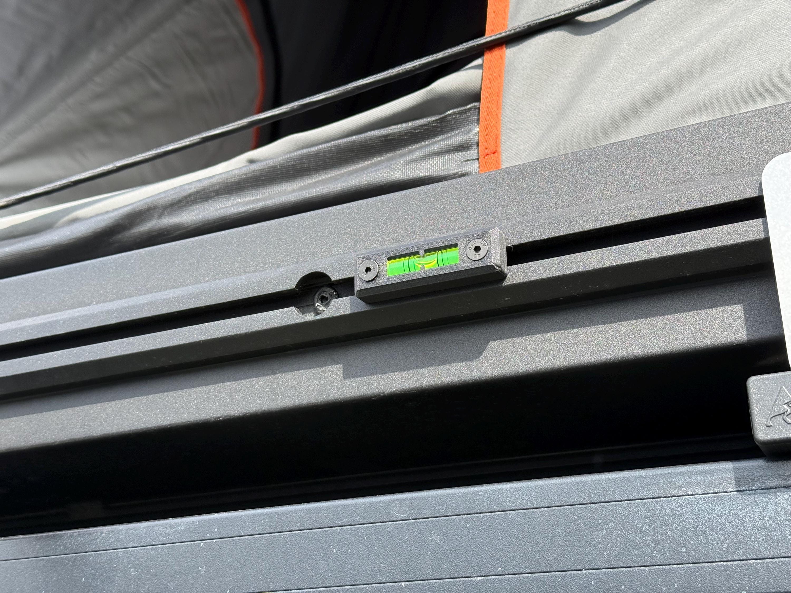 RTT Bubble Level Kit | UK-Made Rooftop Tent Spirit Levels for Overlanding