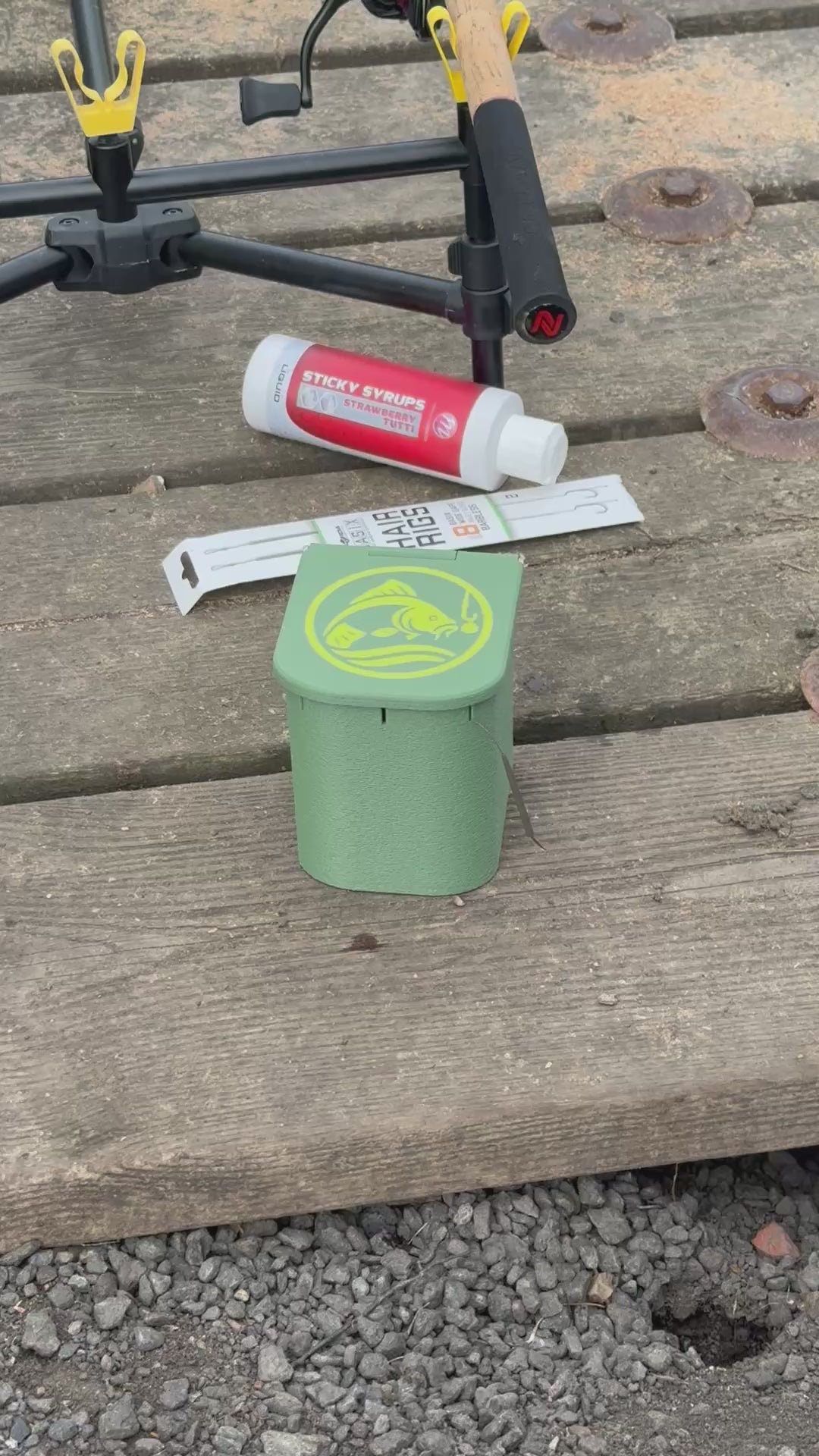 Carp Fishing Bait Dip Box