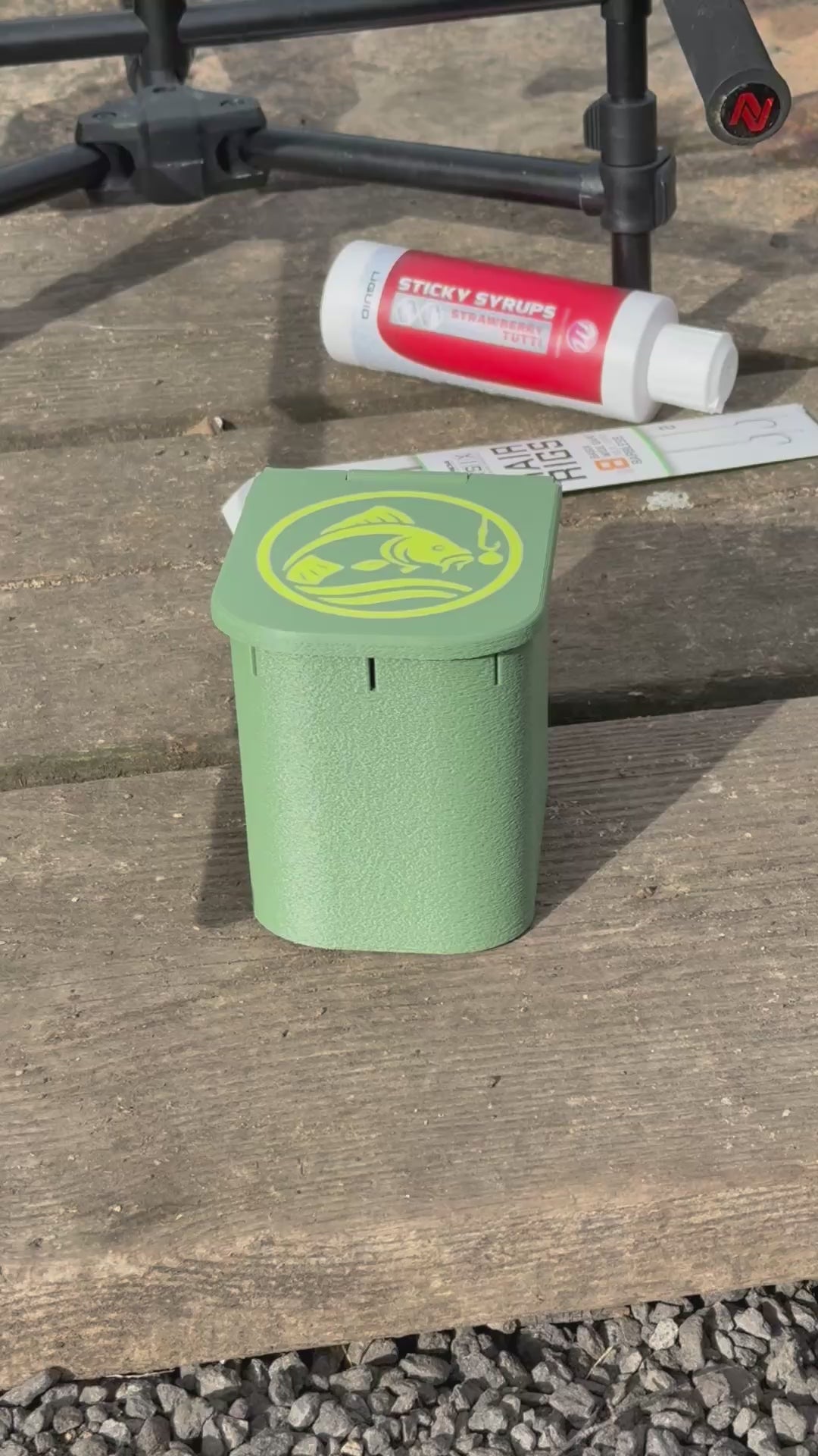 Carp Fishing Bait Dip Box