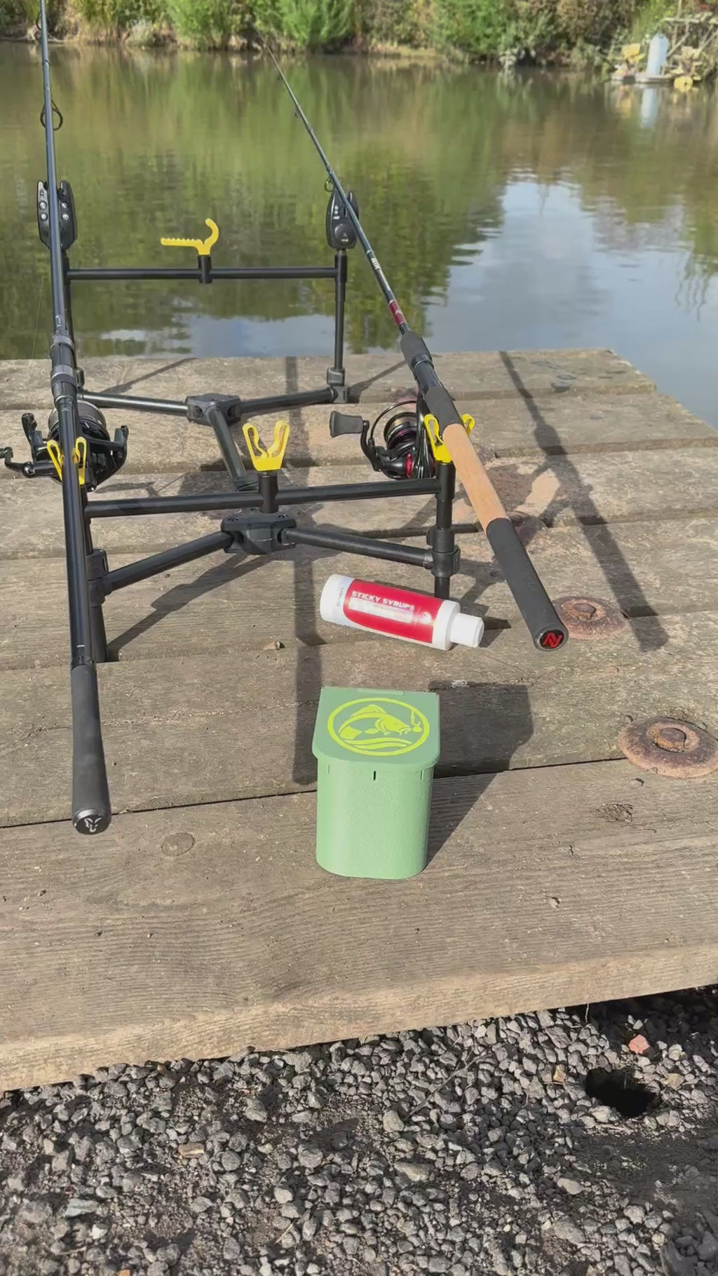 Carp Fishing Bait Dip Box